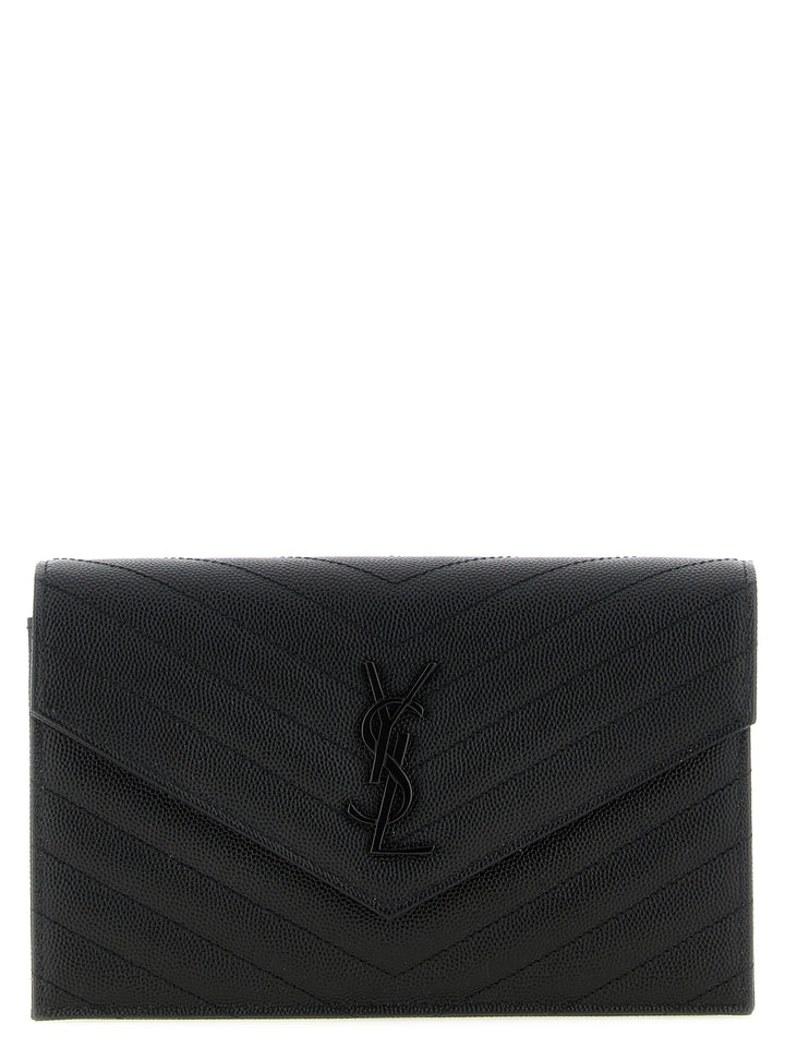 Saint Laurent Envelope Borse a Tracolla - Nero | ee710ecbcd699164b0ee6aa348b55515fc8a372b