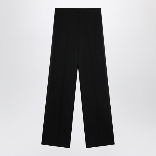 Black Wool Trousers