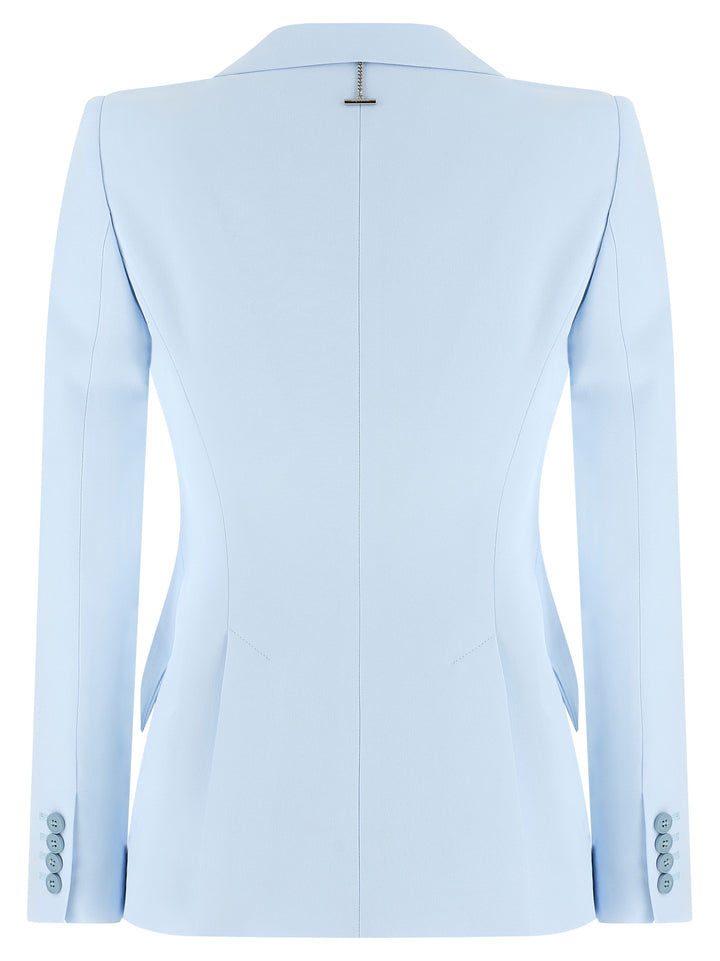 Mcqueen Single-Breasted Blazer BlazerS - Celeste | 9f452da717efee5552af398ad8c6b57dd3938620