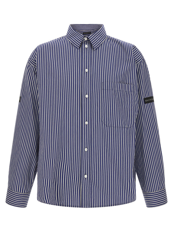 Striped Shirt Camicie Blu