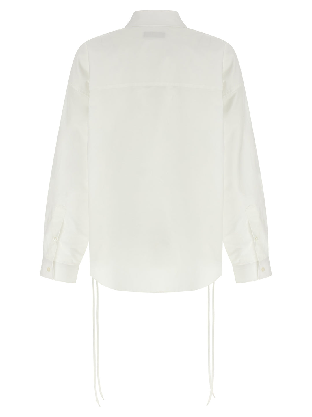 Balenciaga Lace-Up Camicie - Bianco | b7efa20b27553aefd929286f567f06b8d69150a6