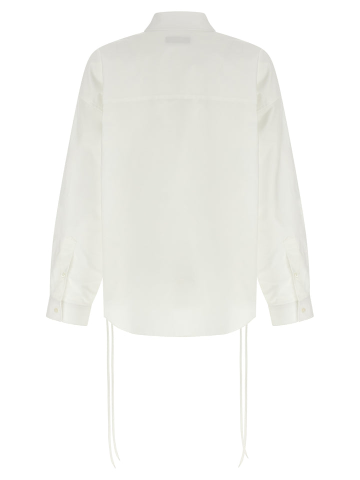 Balenciaga Lace-Up Camicie - Bianco | b7efa20b27553aefd929286f567f06b8d69150a6