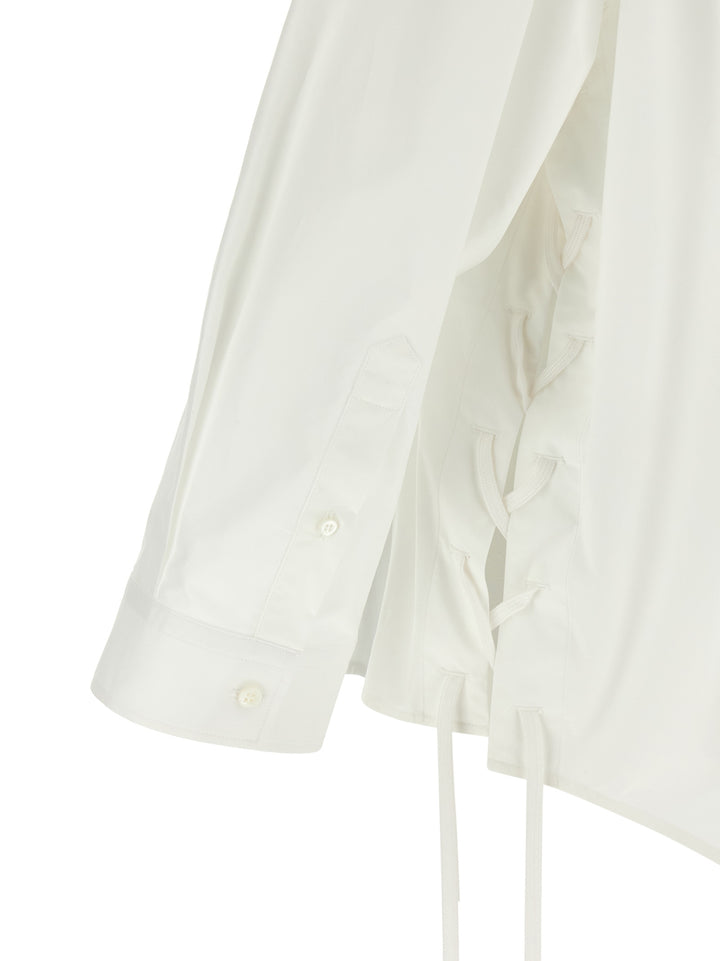 Balenciaga Lace-Up Camicie - Bianco | 3e95b7a87d7060fc11e284b601d5d9a68740ca22
