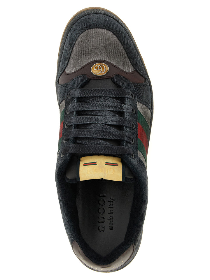 Gucci Screener Sneakers - Nero | 2116ef9156158f083cad424a64d4554f8e5ab3ce