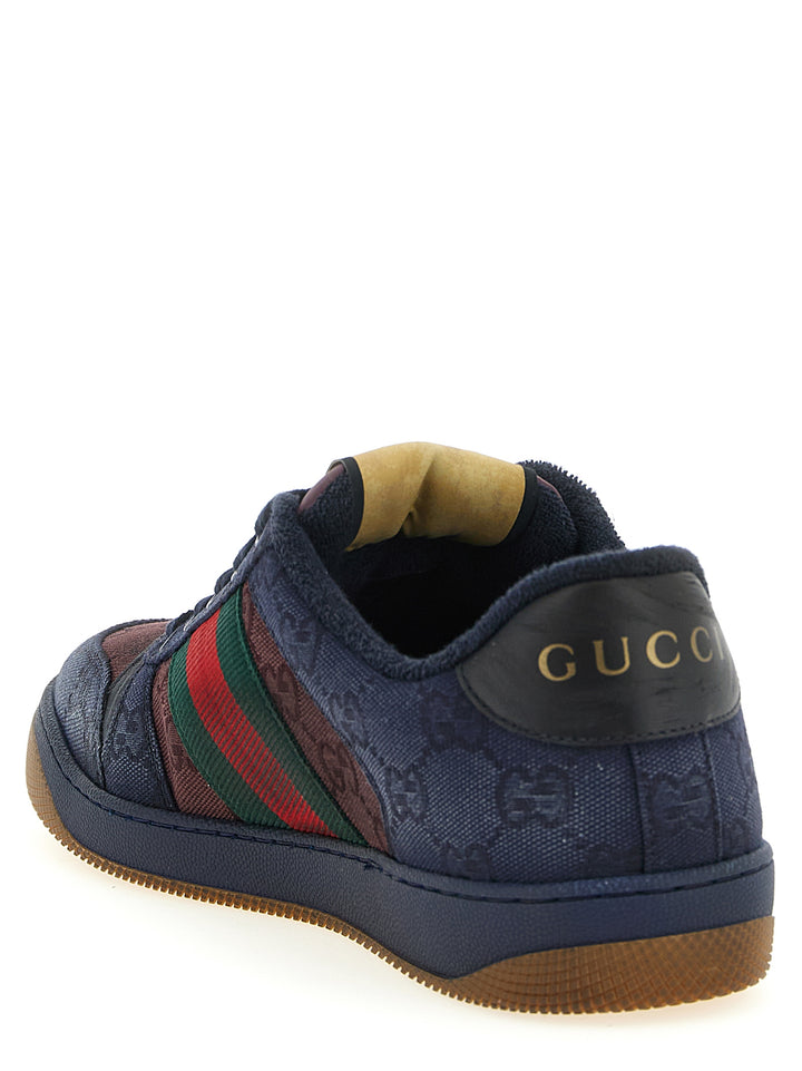 Gucci Screener Sneakers - Blu | 7fd25abcd7acda04cf45d5b4a83c9afd7909d698