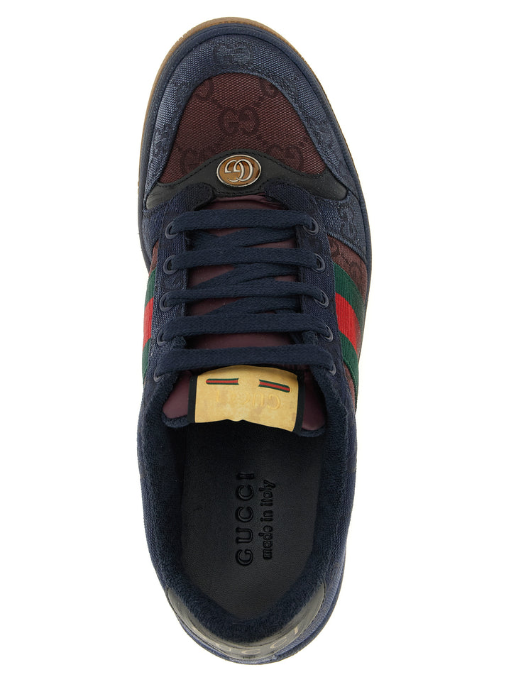 Gucci Screener Sneakers - Blu | 53b7071ab5f9ac8a9665905029abc43a01bac4c8