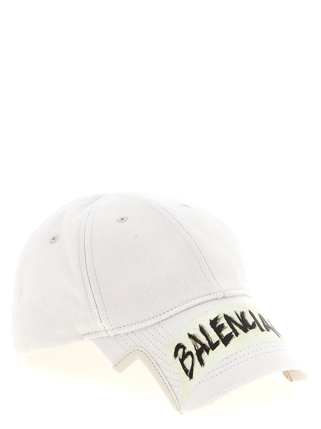 Balenciaga Masking Tape Cappelli - Bianco | 8f746296a812cb12cffb5b11d1a02cce66d44924