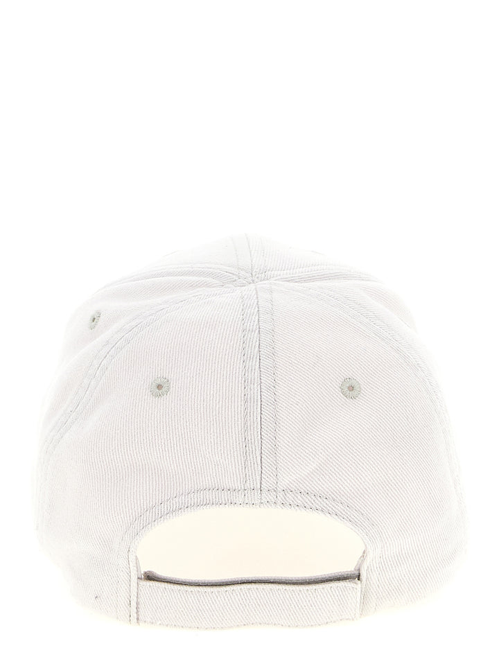 Balenciaga Masking Tape Cappelli - Bianco | 1fb586ded0a7e7873bdb46f0e512f1bec3853dcb