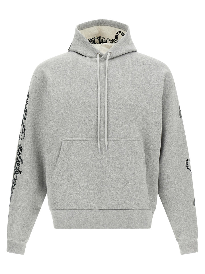 Balenciaga Cursive Felpe - Grigio | e7178699be7d637c6225f18055d2f67d598fff84