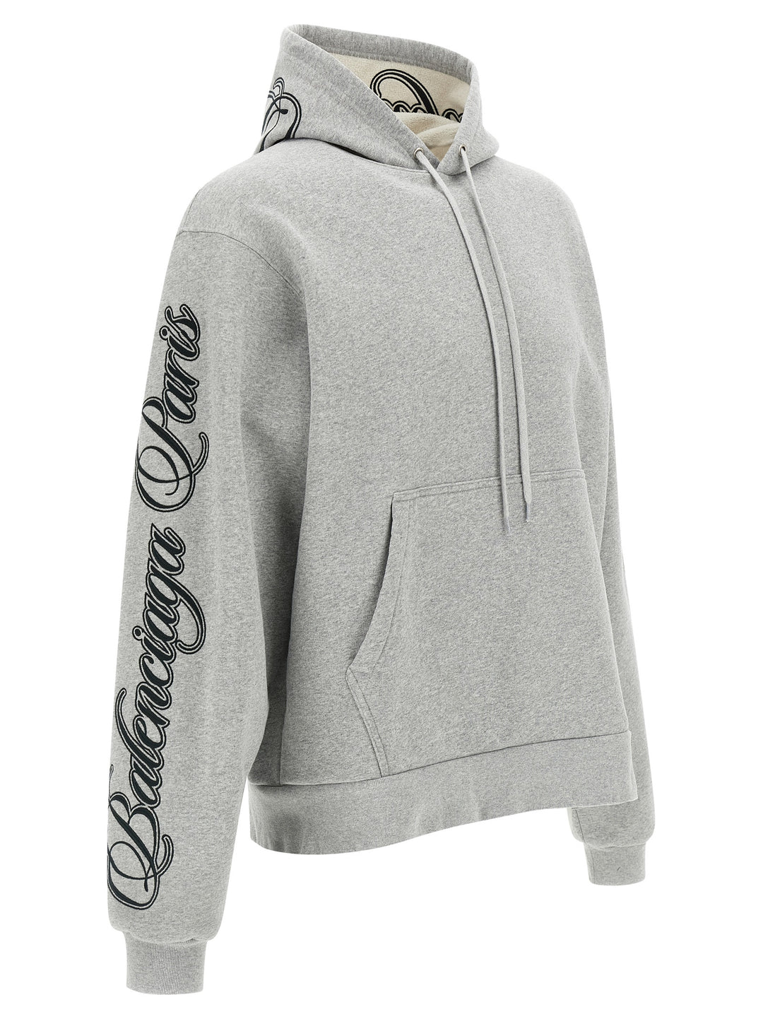 Balenciaga Cursive Felpe - Grigio | a3ac867d4d848aa2506d2e48f768e49016137c45