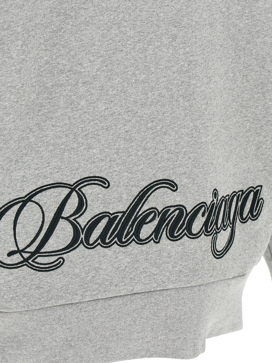 Balenciaga Cursive Felpe - Grigio | 577d44319fb01e0d173e549541a12edeec2303d9
