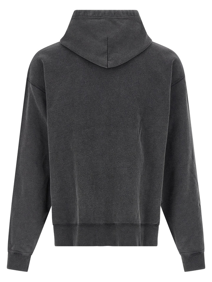 Balenciaga Washed Crayon Loop Felpe - Bianco/Nero | 5eeaa5d52130507ab962a40ec598103d9f768241