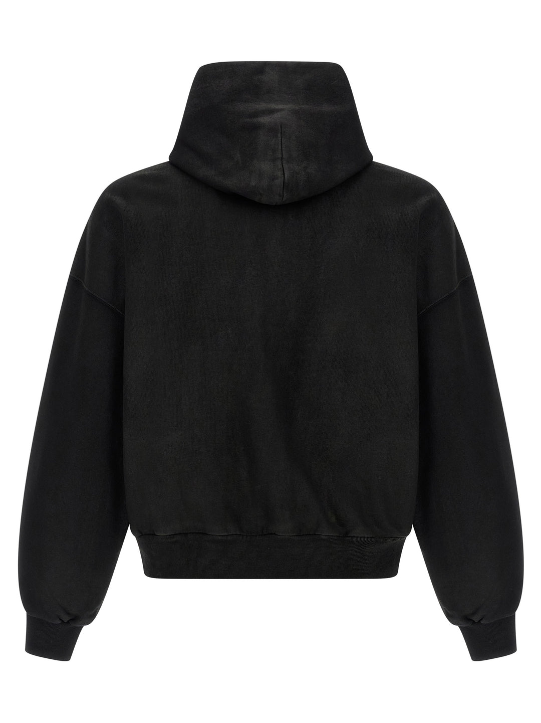 Balenciaga Cropped Hoodie Felpe - Nero | 007e051c48c674140c5dcbf1cfaaca9fa141bb43