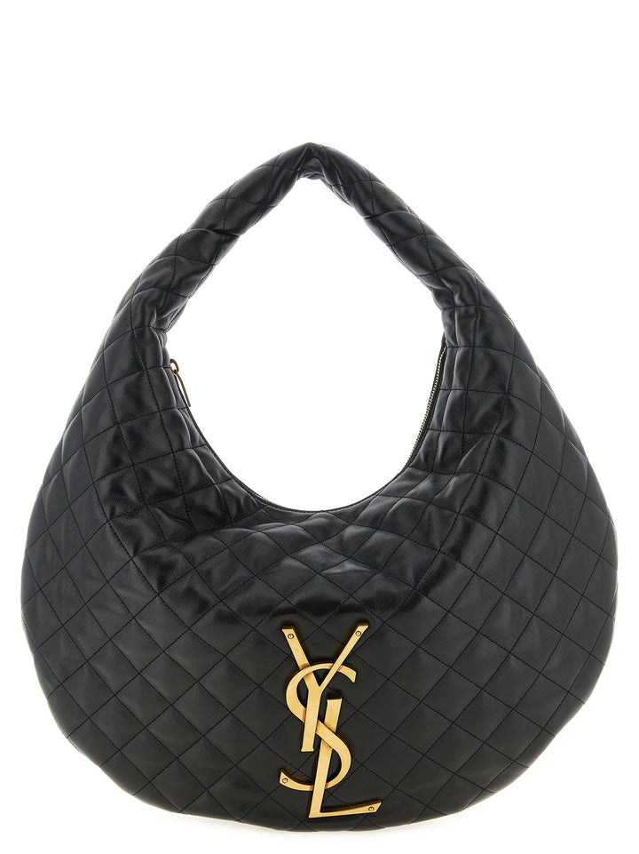 Saint Laurent Hobo Icare Borse a Spalla e Tracolla - Nero | 35b13ad565bd1902cf1f1ed4dde8d4bc04b13223