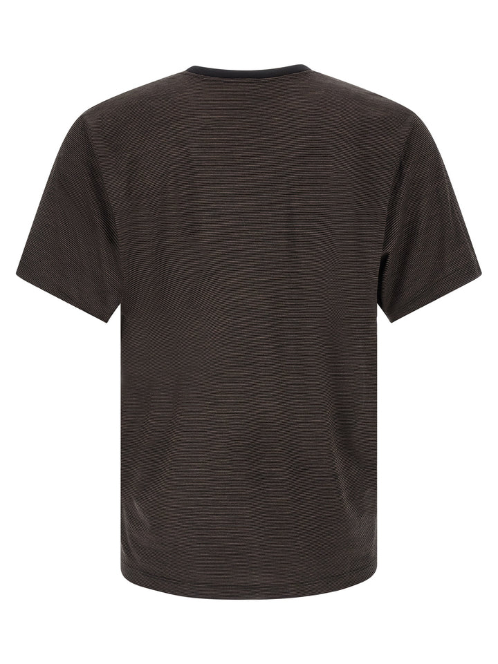 Saint Laurent Cassandre T shirt - Marrone | 50dbbd38f2feb0f7ee78ae6569e18032383d1433
