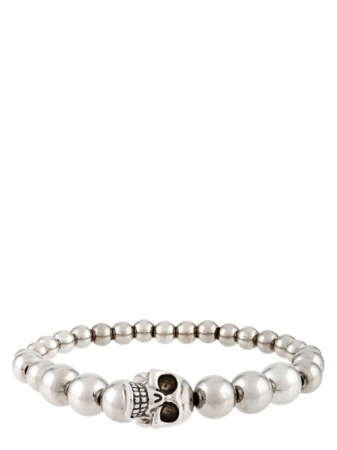 Mcqueen Skull Ball Gioielli - Silver | cc1a9fd604528d30bb9387e6218930a1d582b968
