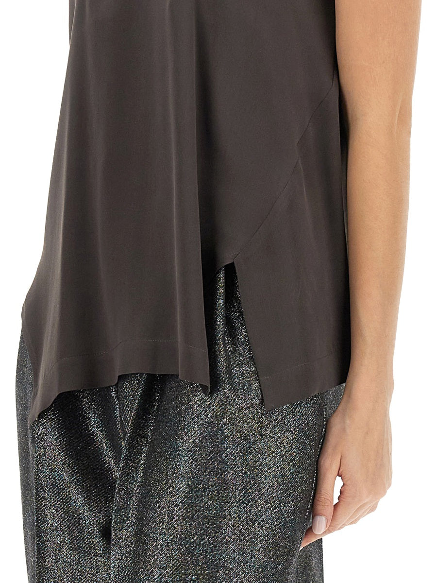 Alysi Top - Marrone | Wanan Luxury