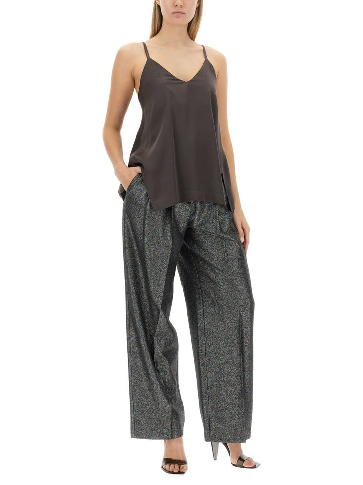 Alysi Top - Marrone | Wanan Luxury