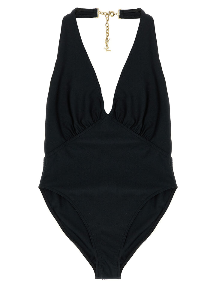 Saint Laurent Cassandre Beachwear - Nero | ba7617ac48baf8fe51a2fa3944c9b4d08ff0c695