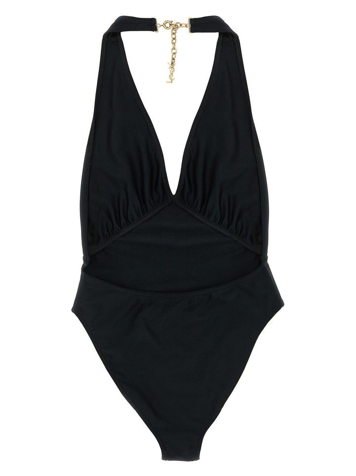 Saint Laurent Cassandre Beachwear - Nero | edf8e81ae04ed312e785181c7363cec260046c0a