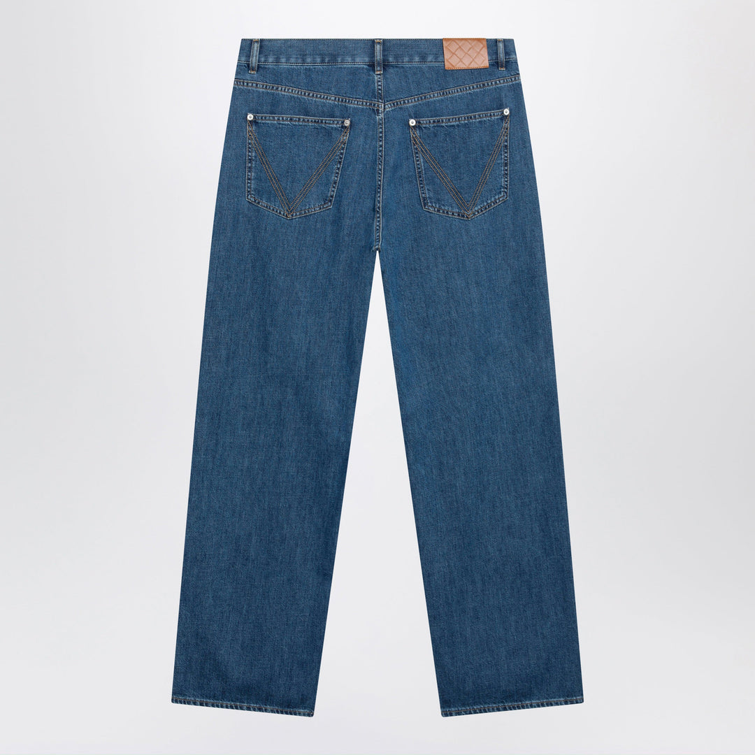 Bottega Veneta Pantaloni - Celeste | 7e20efc709e54b9386fc8784235c2a733db3365f
