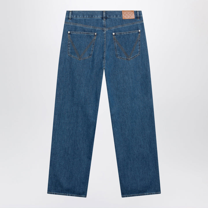 Bottega Veneta Pantaloni - Celeste | 7e20efc709e54b9386fc8784235c2a733db3365f