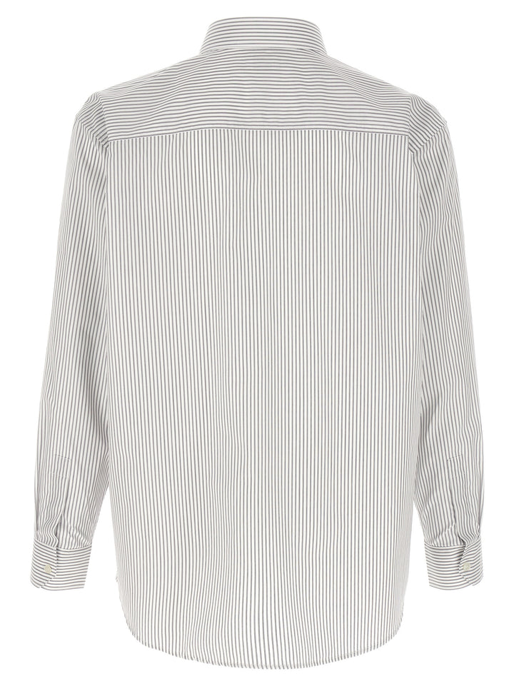 Saint Laurent Cassandre Camicie - Bianco/Nero | 6a773d755fc8a6c2c5f4c60de7787e4e4c0ae934