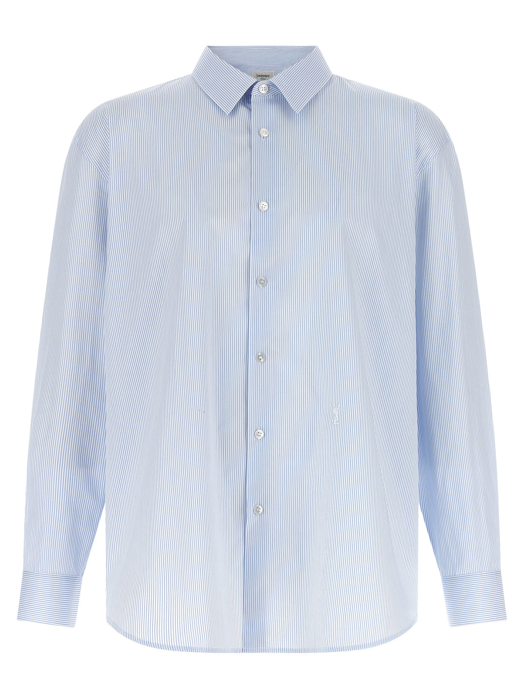 Saint Laurent Cassandre Camicie - Celeste | c4a93216b32da1d91c7abb450305d7c445499f37