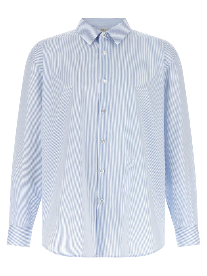 Saint Laurent Cassandre Camicie - Celeste | c4a93216b32da1d91c7abb450305d7c445499f37