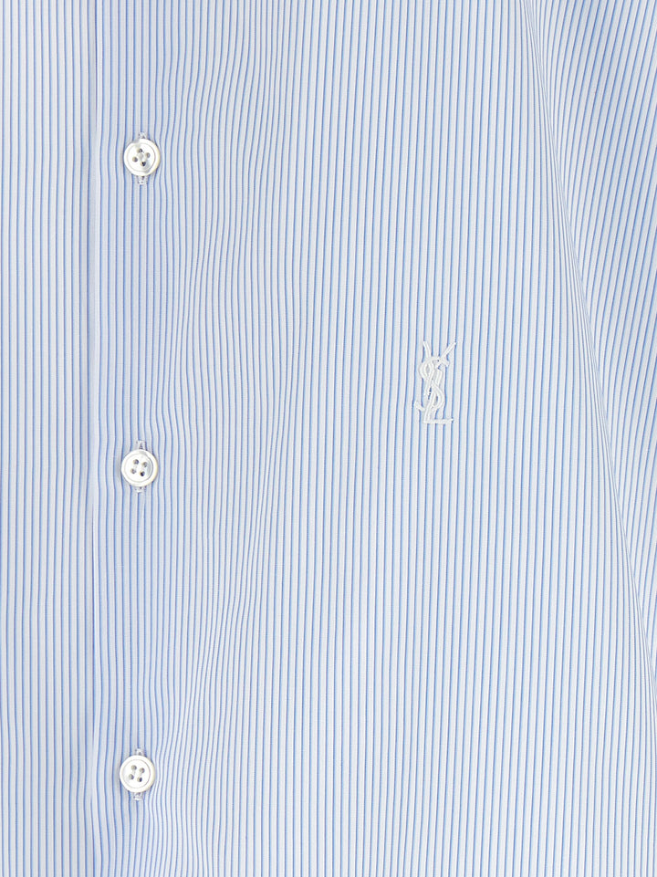 Saint Laurent Cassandre Camicie - Celeste | 5875eea517a9abc1d4f450318d5f41e02b9dfcac