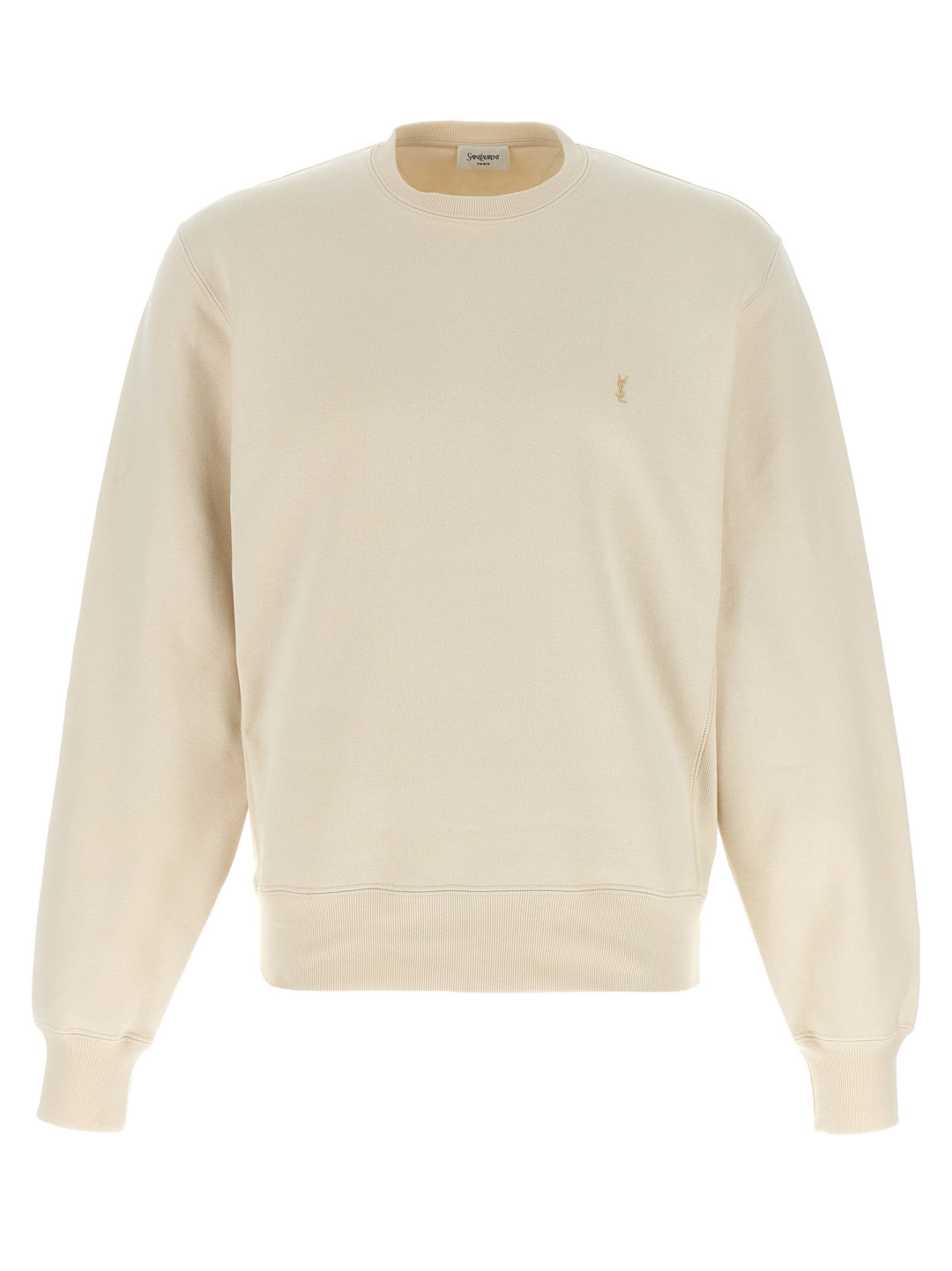 Saint Laurent Cassandre Felpe - Beige | f9665f836d89387e32e219267031df5cee23c68d