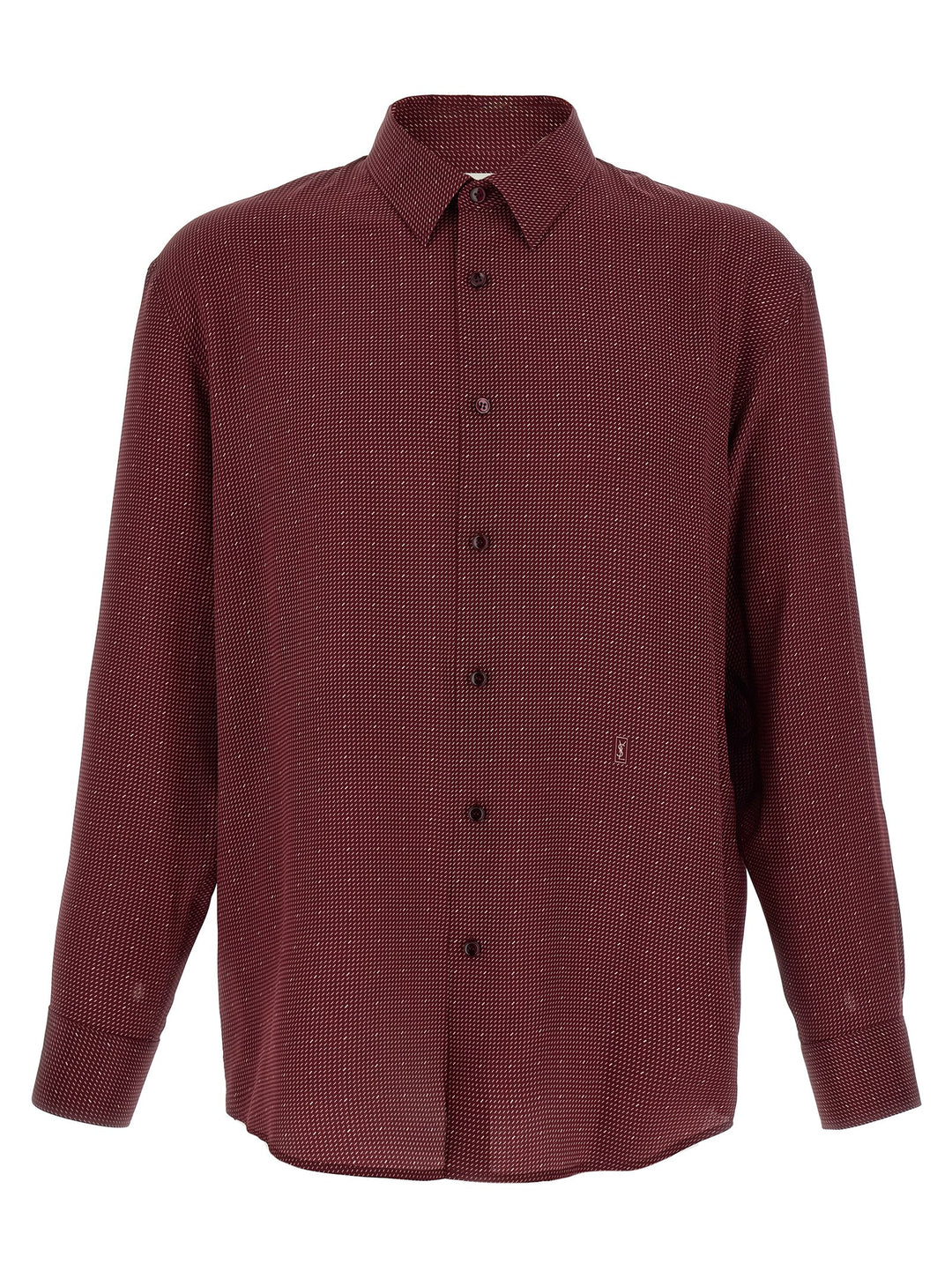 Saint Laurent Cassandre Camicie - Bordeaux | 0fe131312484ead2ae33df9e8cf1d1f8fbfe01f6