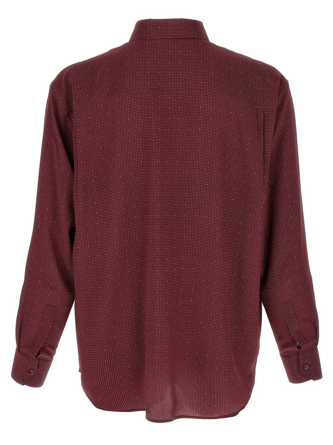 Saint Laurent Cassandre Camicie - Bordeaux | 3da034582306f1f3dd440b5d1fe21161daabf4b5