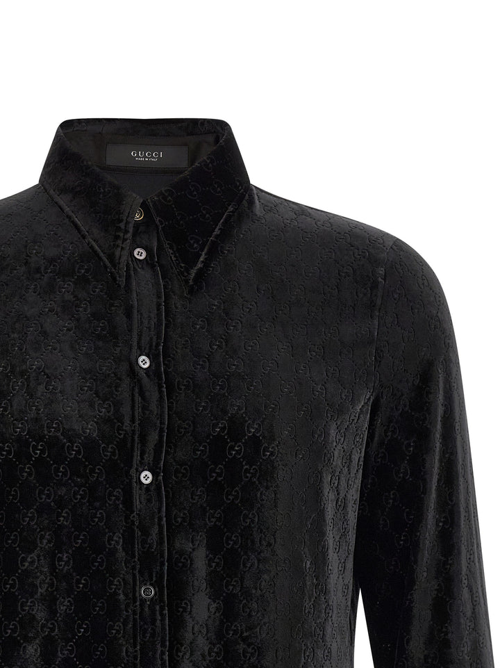 Gucci Gg Camicie - Nero | 71999b5a949541e0e6616192f1071332037aff42