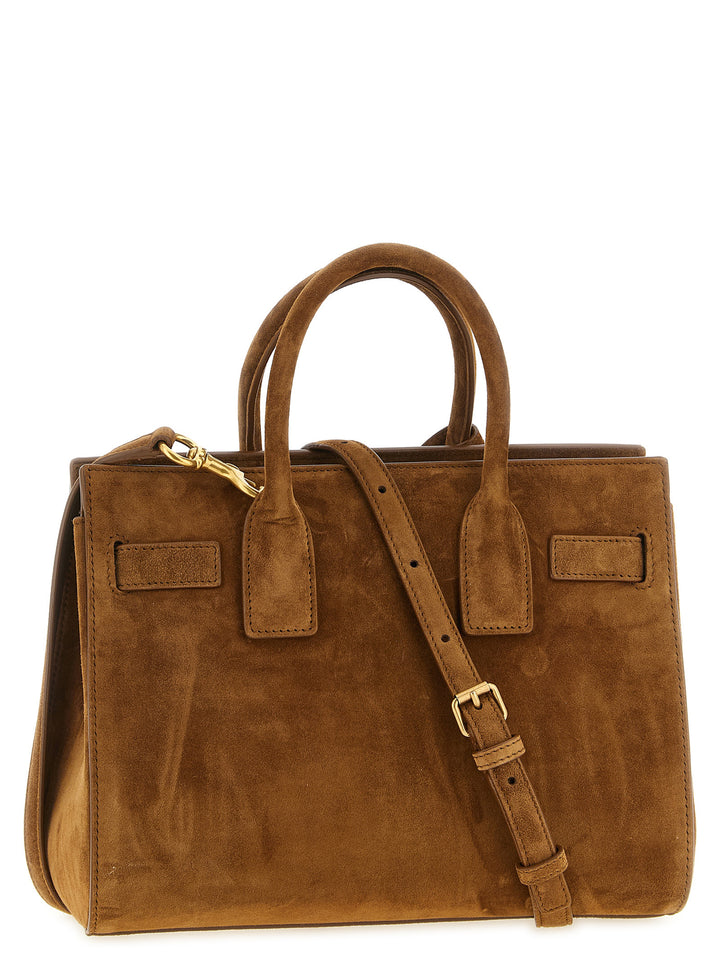 Saint Laurent Sac De Jour Borse a Mano - Marrone | b6c4863fadc913c5e94e22b0d2298b5e657981f2