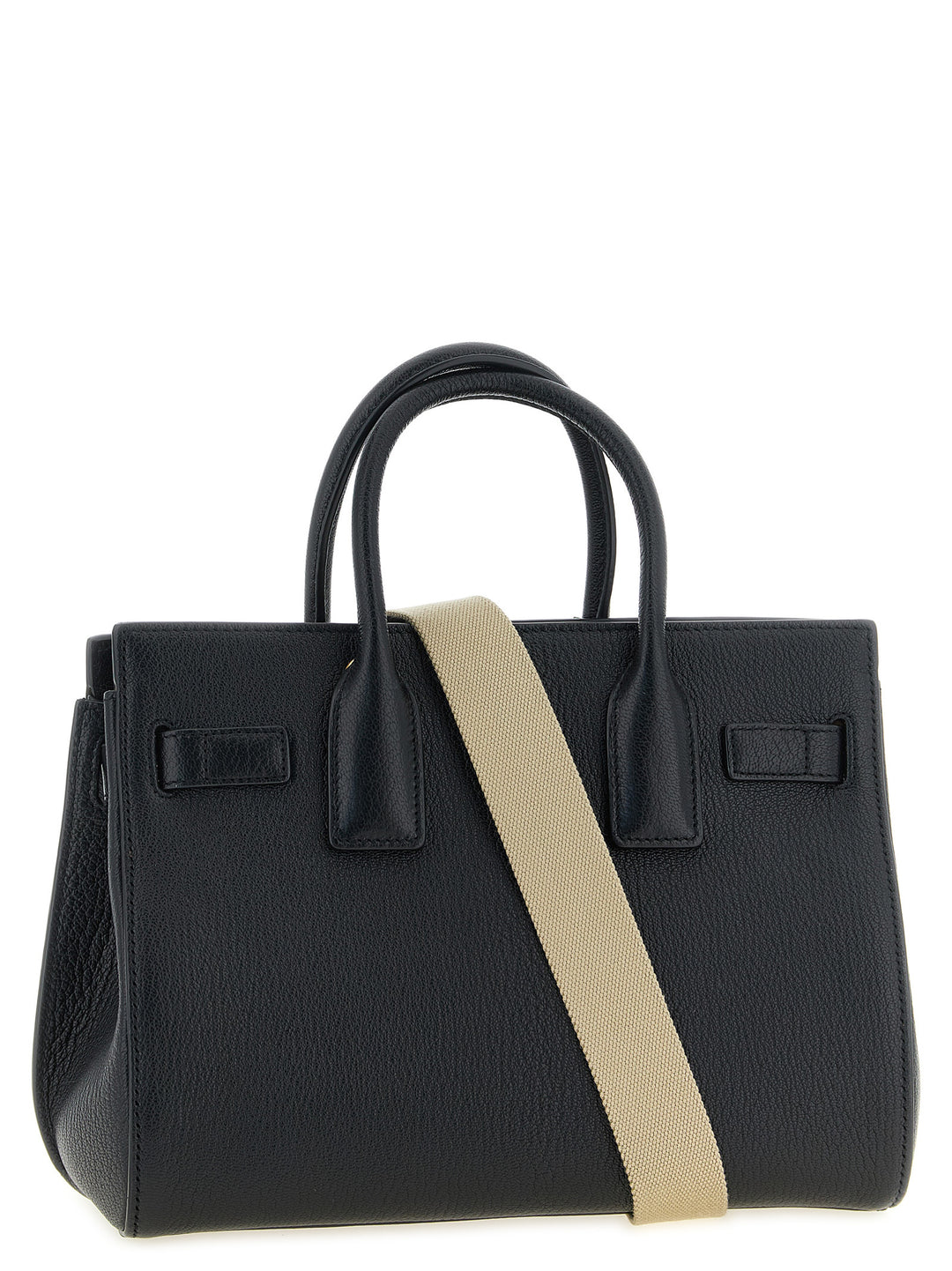 Saint Laurent Sac De Jour Borse a Mano - Nero | 8e2eb23327f656f90159ca3bbd613236754c0a47