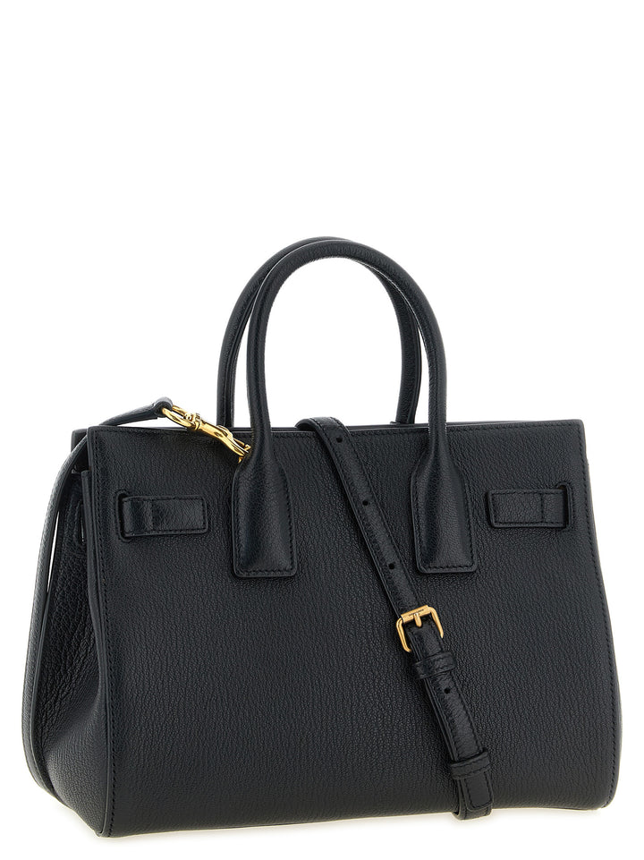 Saint Laurent Sac De Jour Borse a Mano - Nero | 7cece9691ed159299e80d9fdaf743fc9b5c8e396