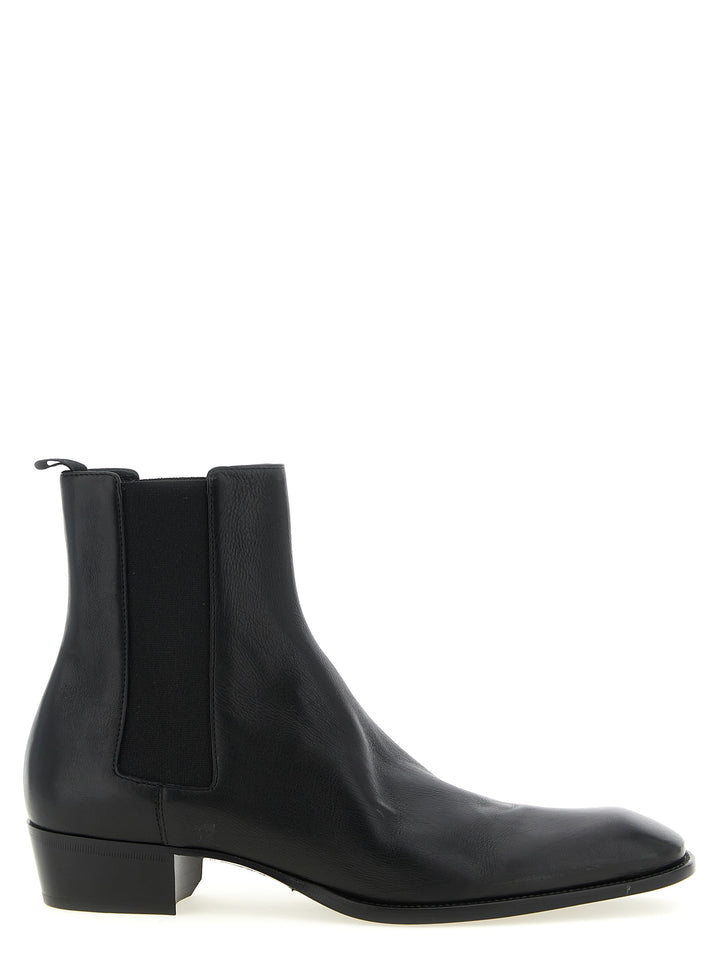 Saint Laurent Stanton Stivali e Stivaletti - Nero | 96d6c3cf14df3b68533954aa0c3ee614208f8e20
