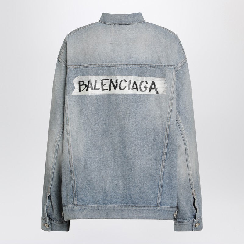 Balenciaga Coats & Jackets - Celeste | 65033cc9b55fcc304d3f0907ed8c67b2b5e45bfc