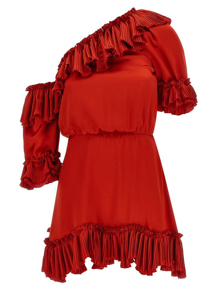 Saint Laurent Silk Dress Abiti - Rosso | e6fddaad295594745224d77cc3a70a0f1ad4025e