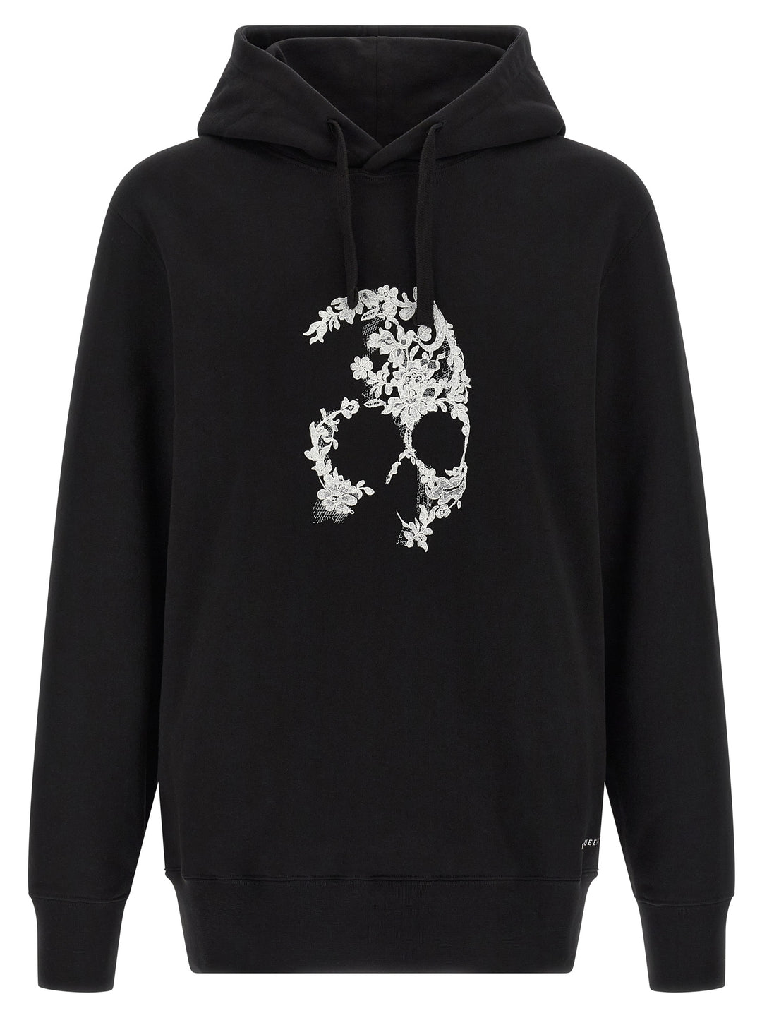 Mcqueen Skull Felpe - Bianco/Nero | 8350ab662265b8065850984981df0f79164b2971