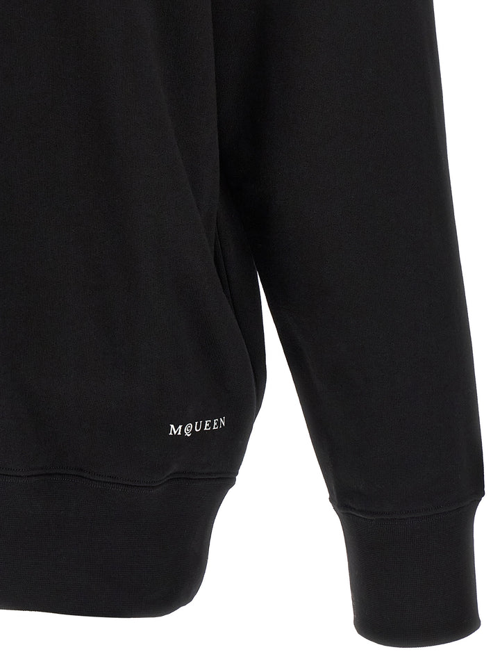 Mcqueen Skull Felpe - Bianco/Nero | e611fcec9d0a59d65b0d38d83c72e653daff3769