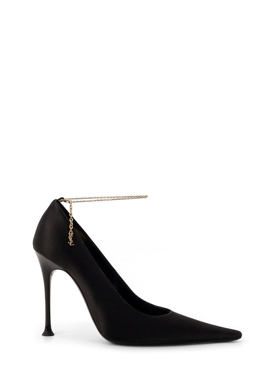 Crepe Satin Regine Pumps