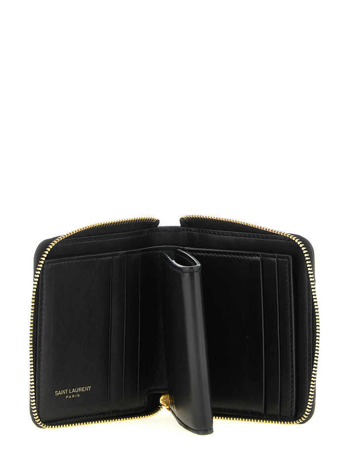 Saint Laurent Pegaso Portafogli - Nero | 508268d7b13845add220217fd22208548ebfd6fc