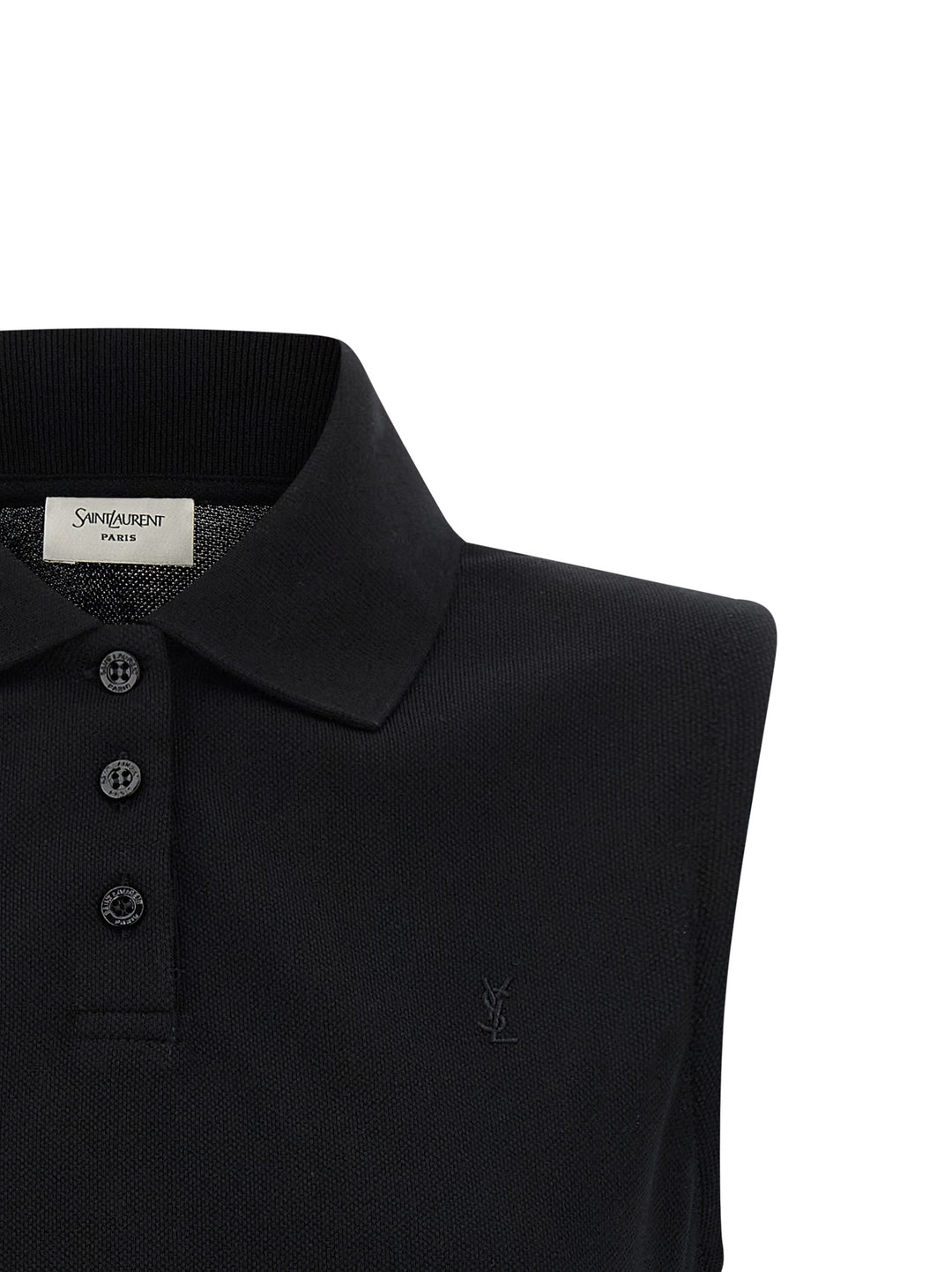 Saint Laurent Cassandre Polo - Nero | db2b250c58772275ff368aa108edd5a0406c171c