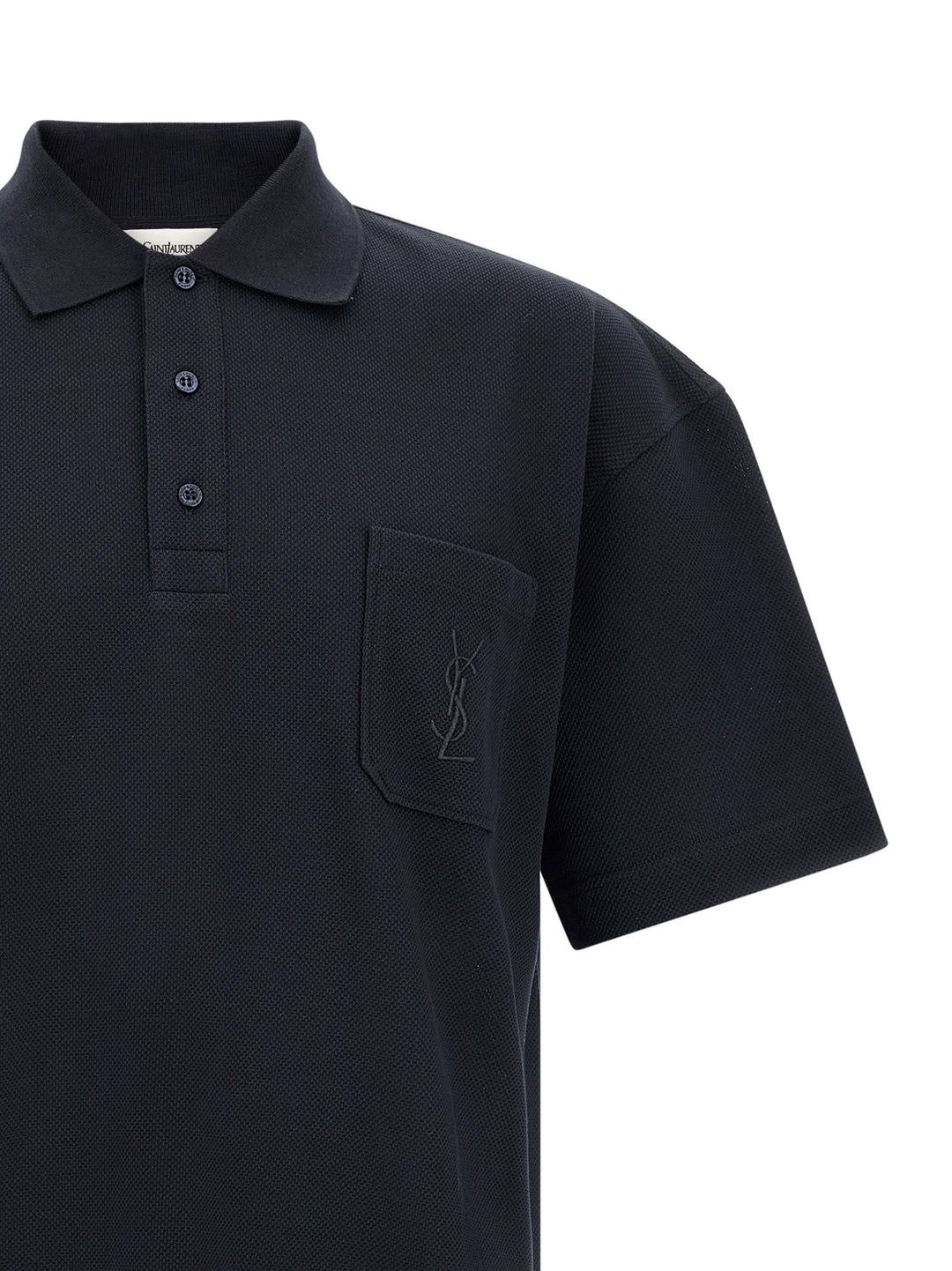 Saint Laurent Cassandre Polo - Blu | 1f67c71cea60c839f588b2d6e8fdefffd8bef5cd