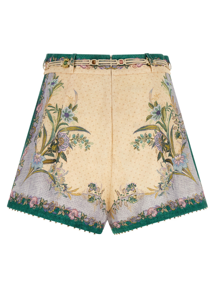 Zimmermann Indra Bermuda e Short - Multicolor | 67213d980e6fd1c7270797a2242261215a8dd766