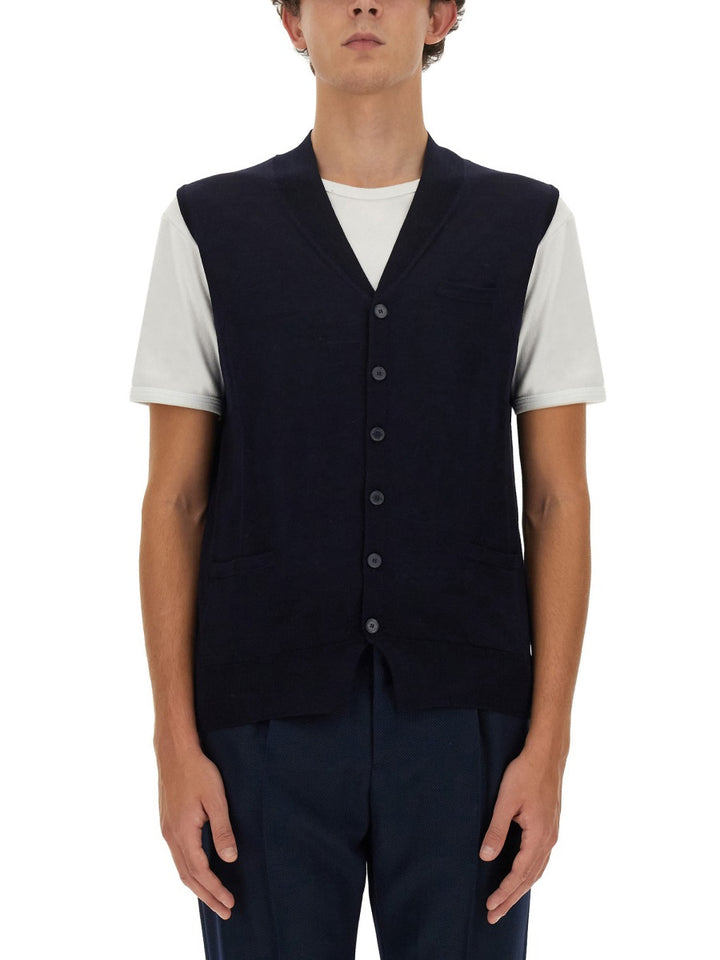 Ballantyne Gilet - Blu | Wanan Luxury