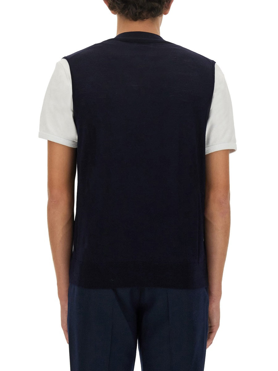 Ballantyne Gilet - Blu | Wanan Luxury