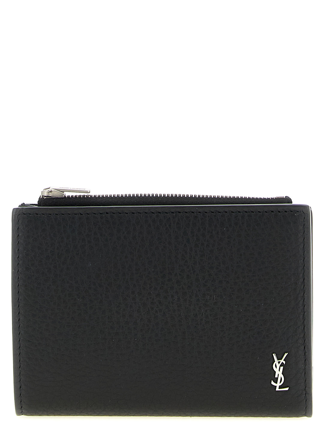 Saint Laurent Tiny Cassandre Portafogli - Nero | 73f7b65c2aa3edf7bc9fbc08ab70cfba9f8ddc26